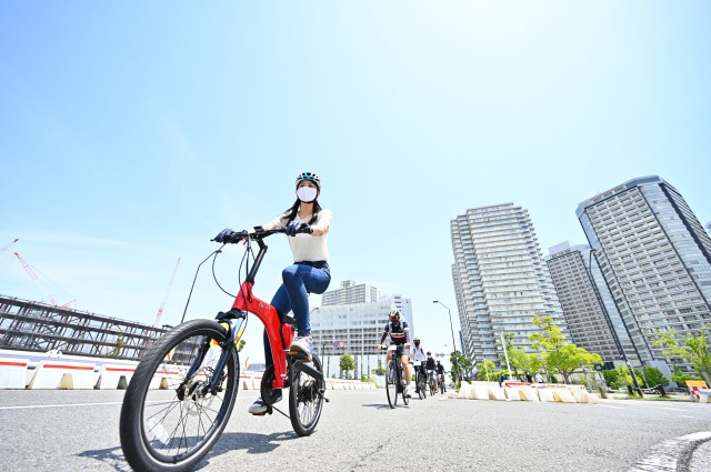 ガイド付きで横浜の街で試乗自転車の性能を体感できる「CITY TEST RIDE in みなとみらい」