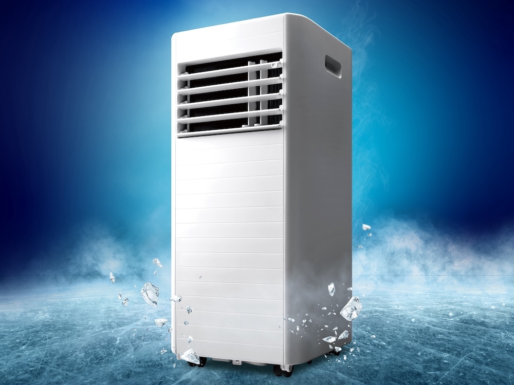 冷風のほか、送風(換気)や除湿機能を搭載