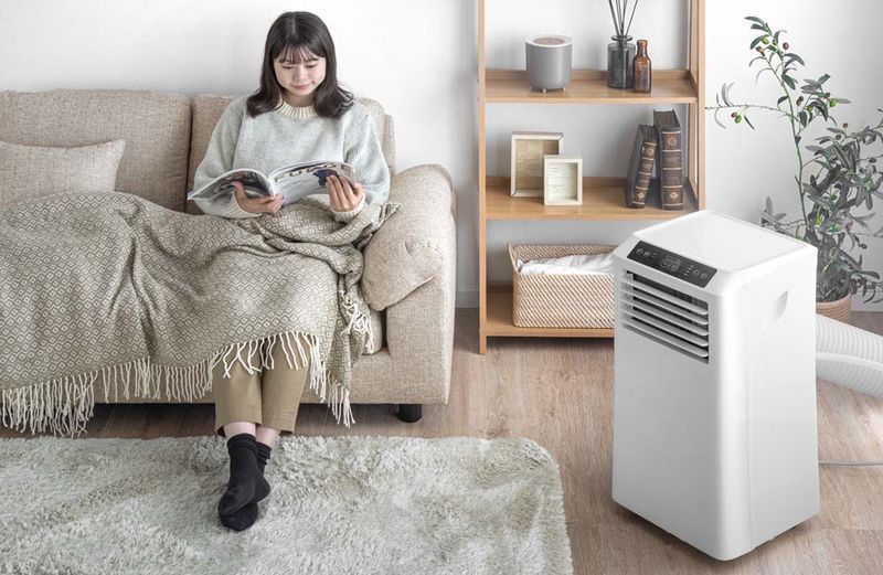 暑い環境下でも涼しい風を送れる