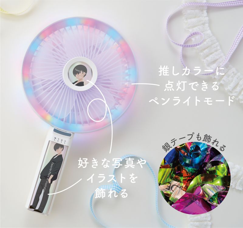 イラストや写真を飾れる