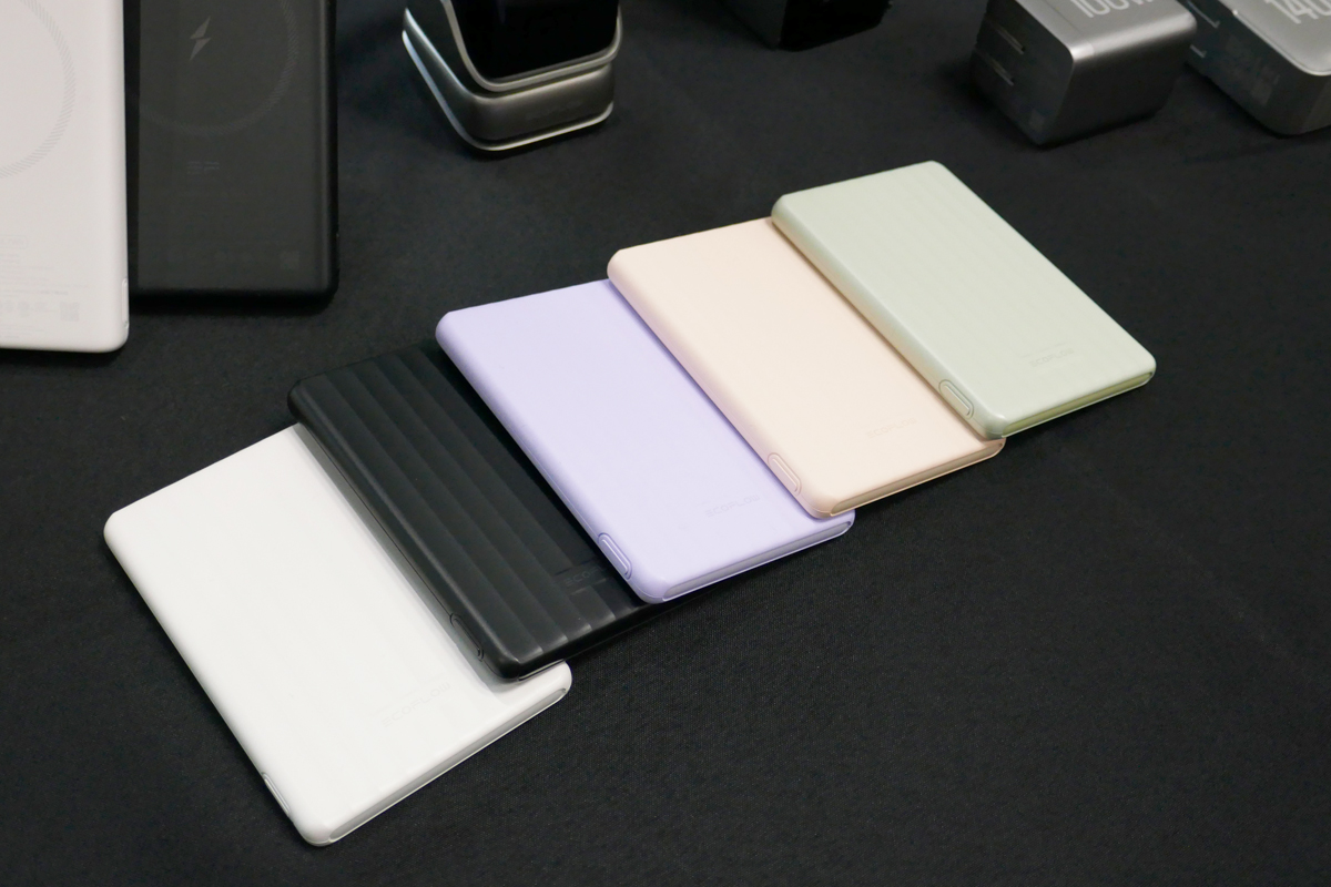 EcoFlow「RAPID Mag」シリーズ。写真は「RAPID Mag Power Bank(5,000mAh)」