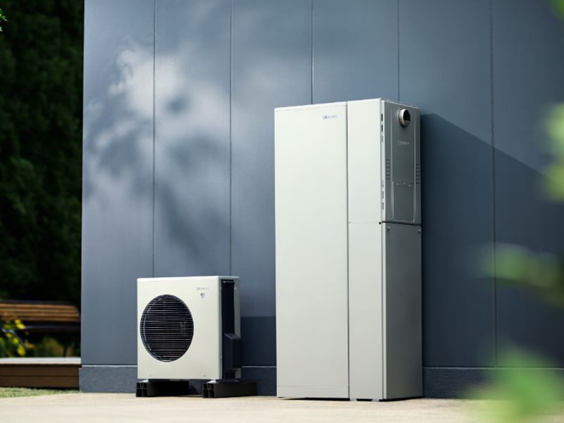 自然冷媒ハイブリッド給湯機「HPHB R290」