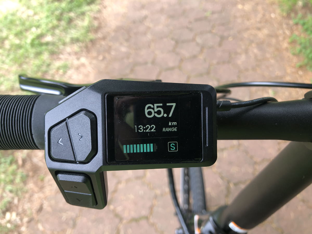 実際には20kmほど走っているにも関わらず、最終的に走行可能距離は65km以上にまで伸びた