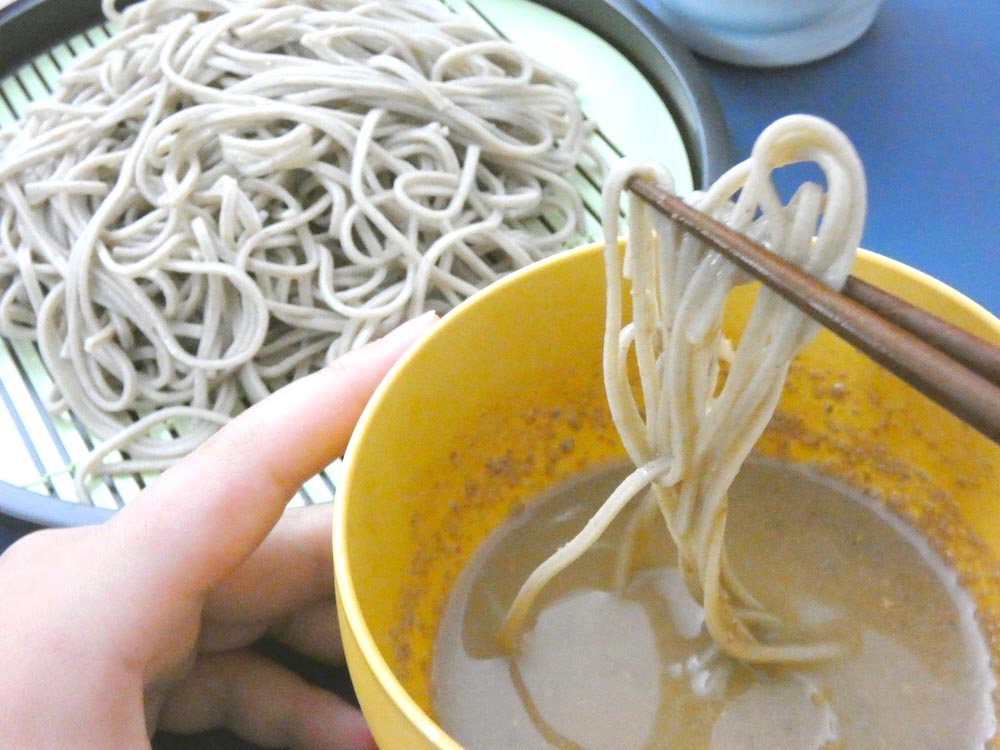 「有機くるみのたれ」の甘めの味つけはごまだれに似ている