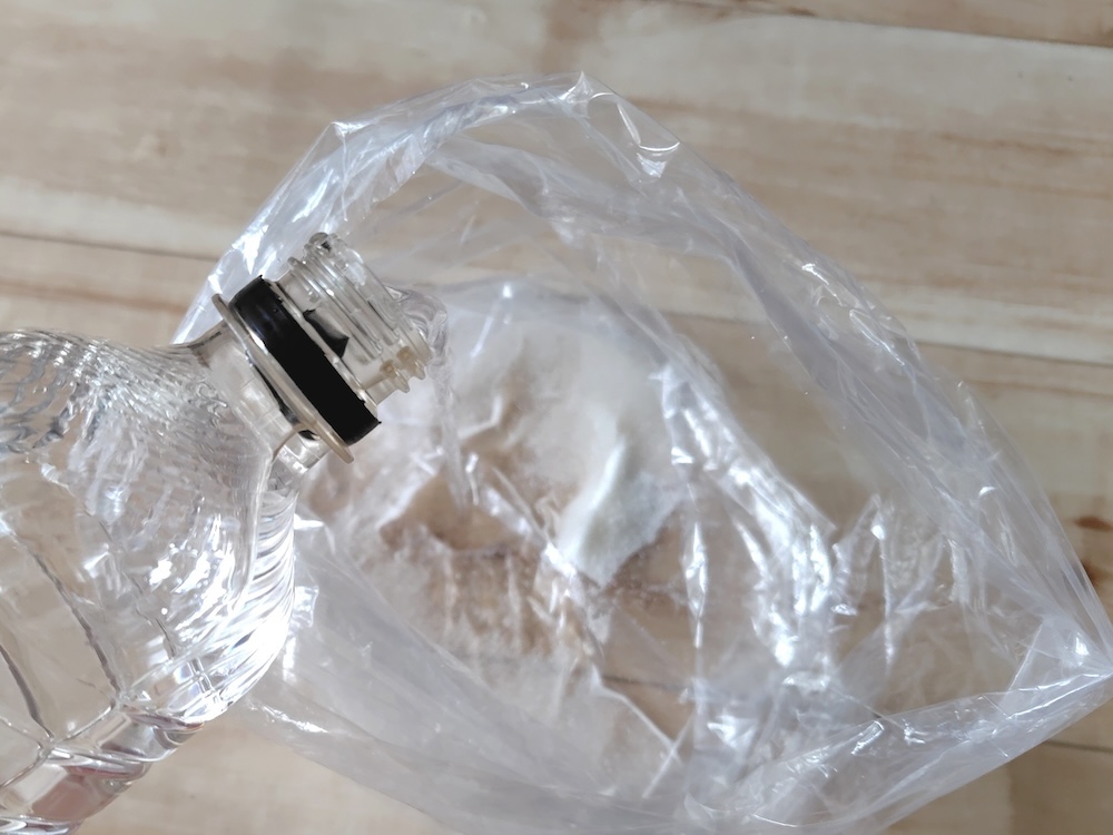 先に凝固剤を入れても固まる