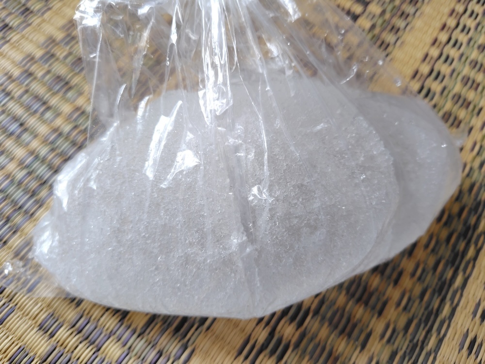 水の量が多いと、少しゆるくなる