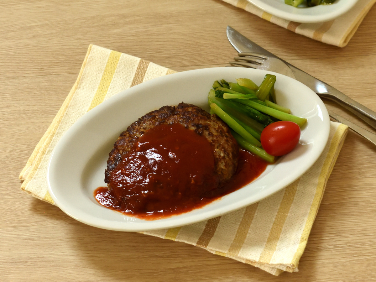 洗い物が少ないハンバーグの作り方をご紹介します