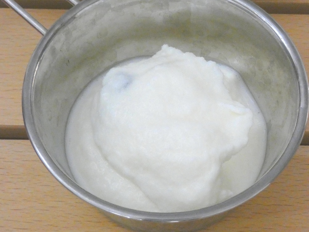 フローズンヨーグルト(作りたて)