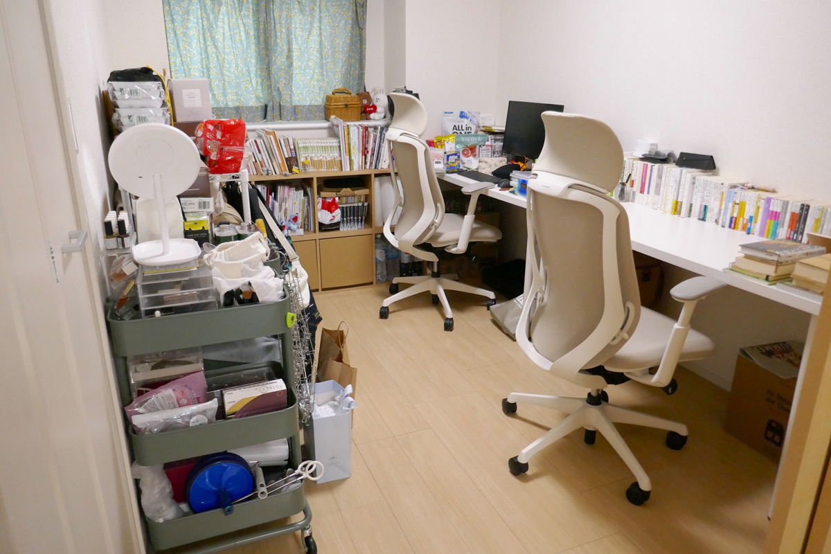 仕事部屋が物置化しているご家庭は、実は少なくないんです