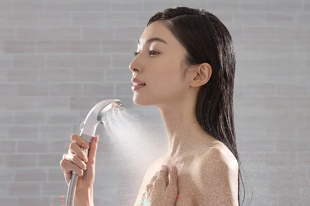 肌にやさしく保湿作用が高い濃密なミストシャワーが心地良い