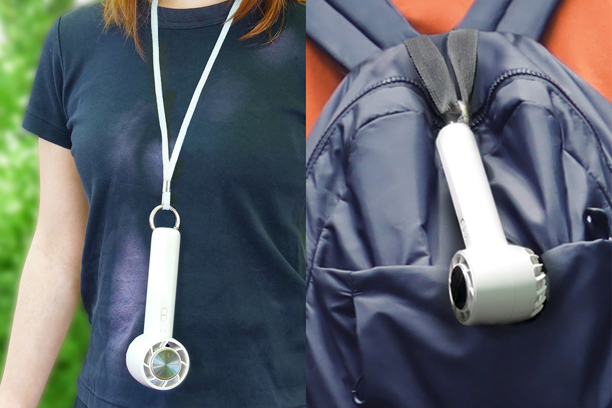 2way仕様のカラビナ付き