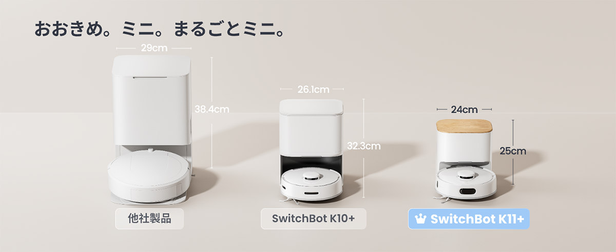 ステーションもK11+に合わせて極限までコンパクト化