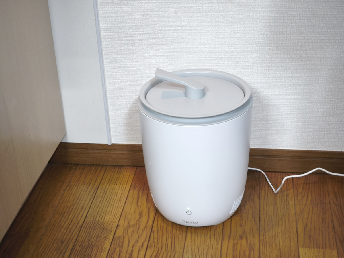 キッチンの隅にヒエポイを設置してみました