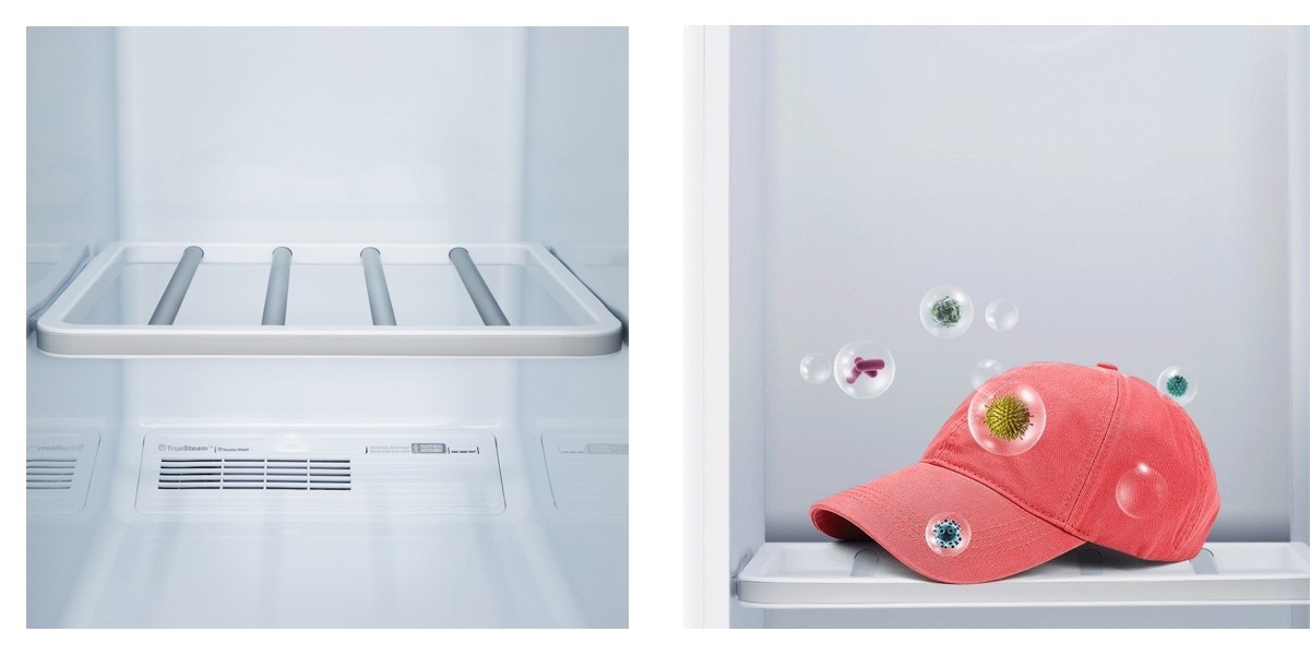 棚を標準装備しているため小物もケアできる