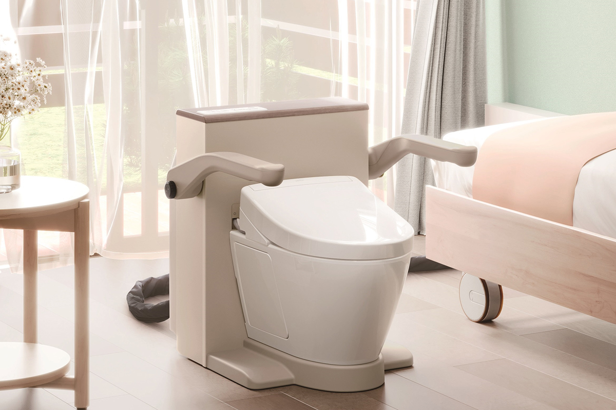 ベッドサイド水洗トイレ