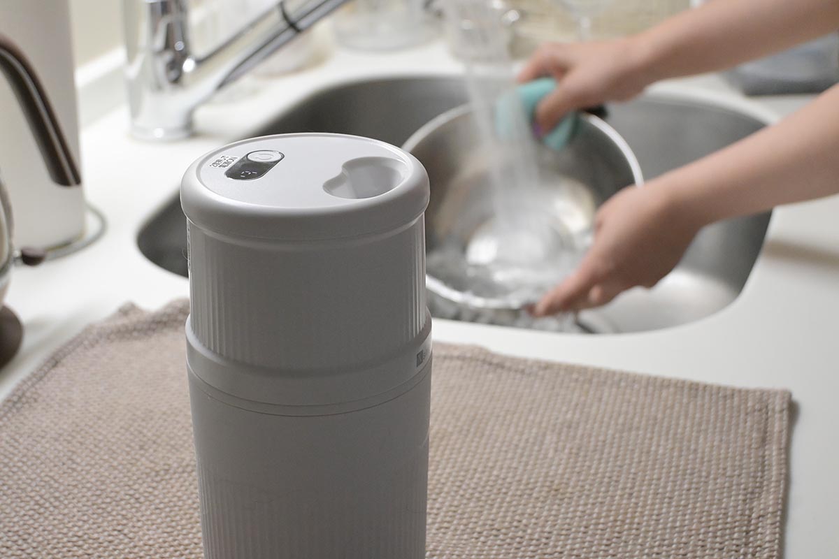 アイスを待つ時間って、なんて最高なんだ。洗い物もルンルン気分でやれちゃいます