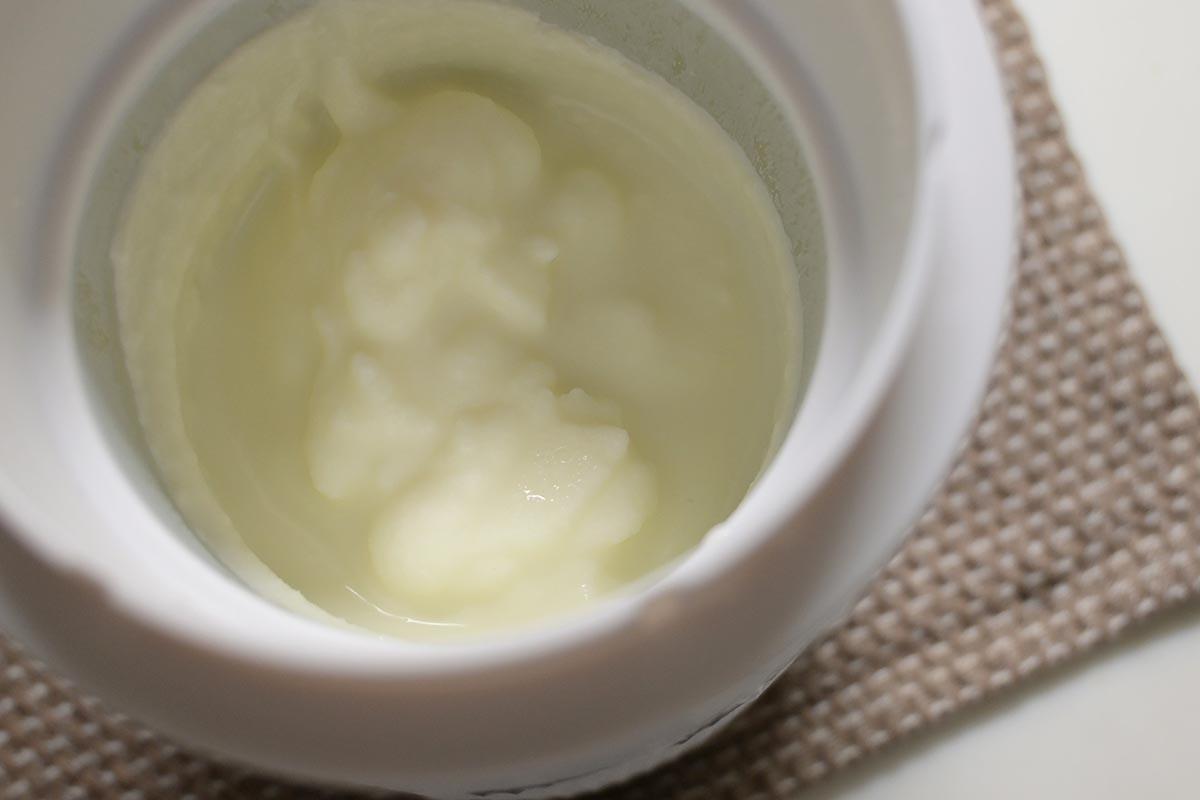 柔らかい仕上がりに