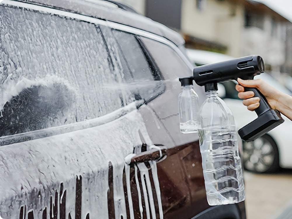 泡洗浄にも対応