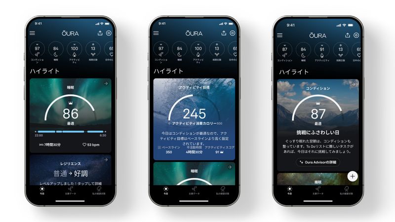 3つのスコアに集約して分かりやすく表示する