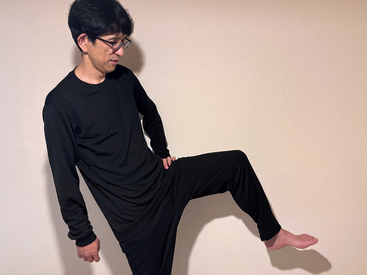 Dry Meshシリーズのロングタイプ。サイズは「L」を選びました