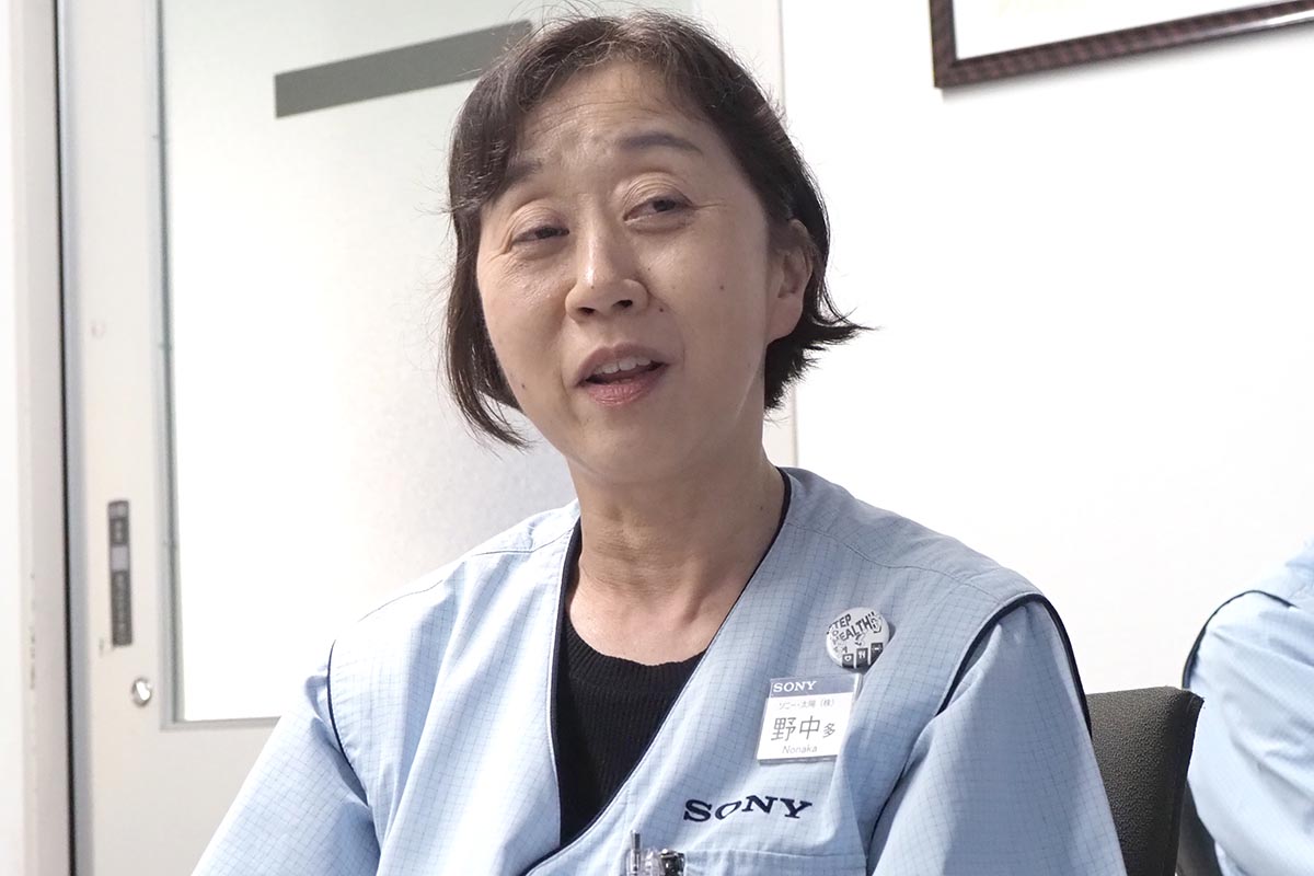 ダイバースビジネス部の野中多恵さん