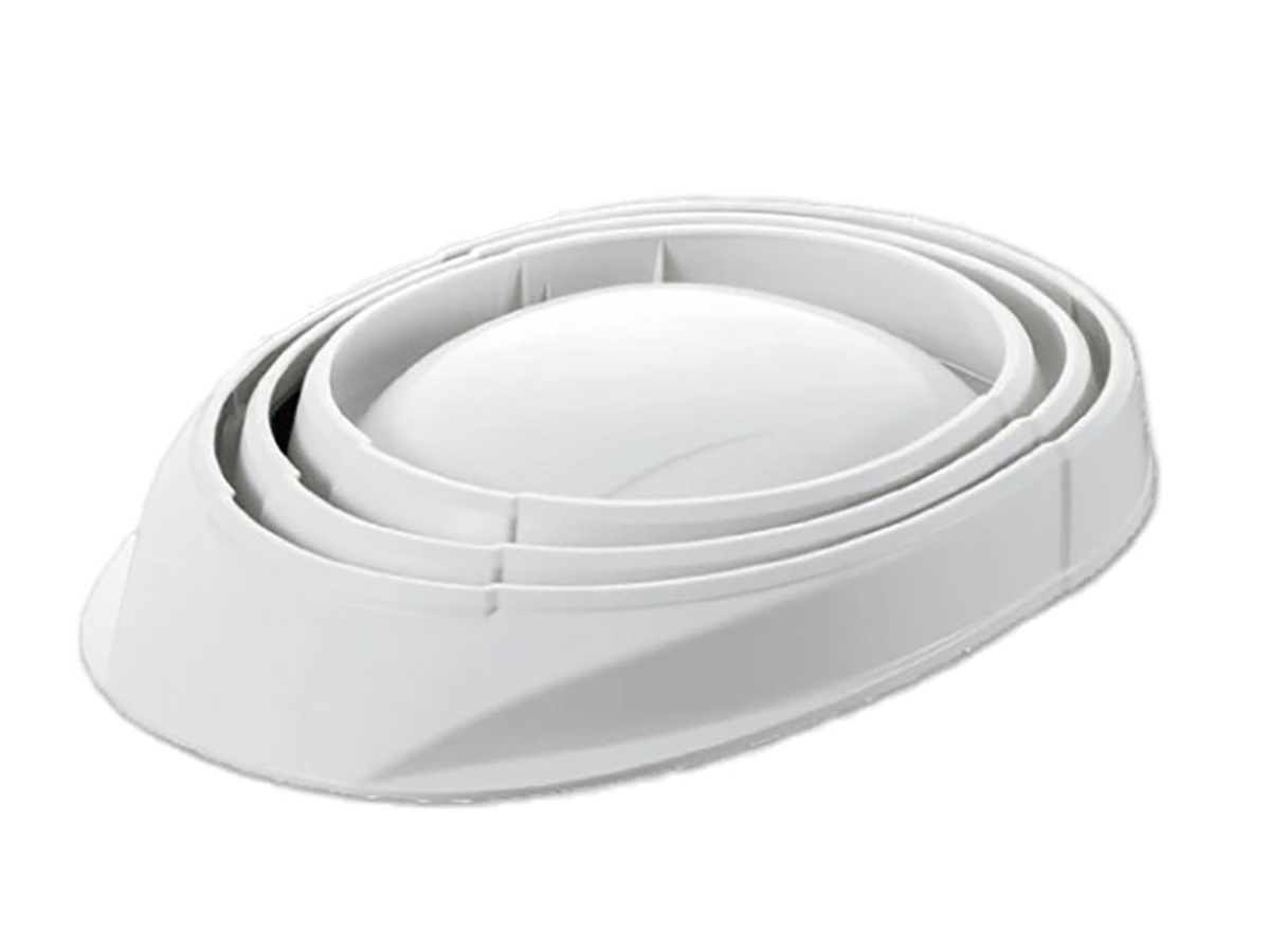 トップ部を折りたたんでコンパクトに収納できる