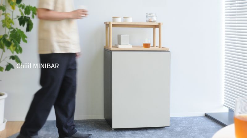 家電がインテリアに自然と溶け込んでいる