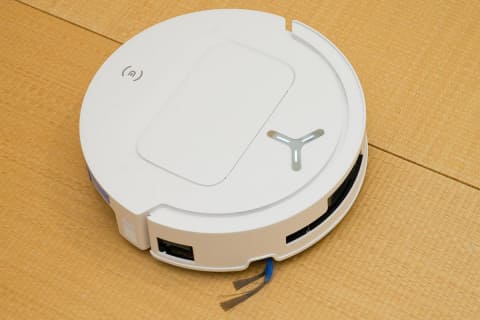 ロボット掃除のモップはローラーに! ハイスぺなのに手の