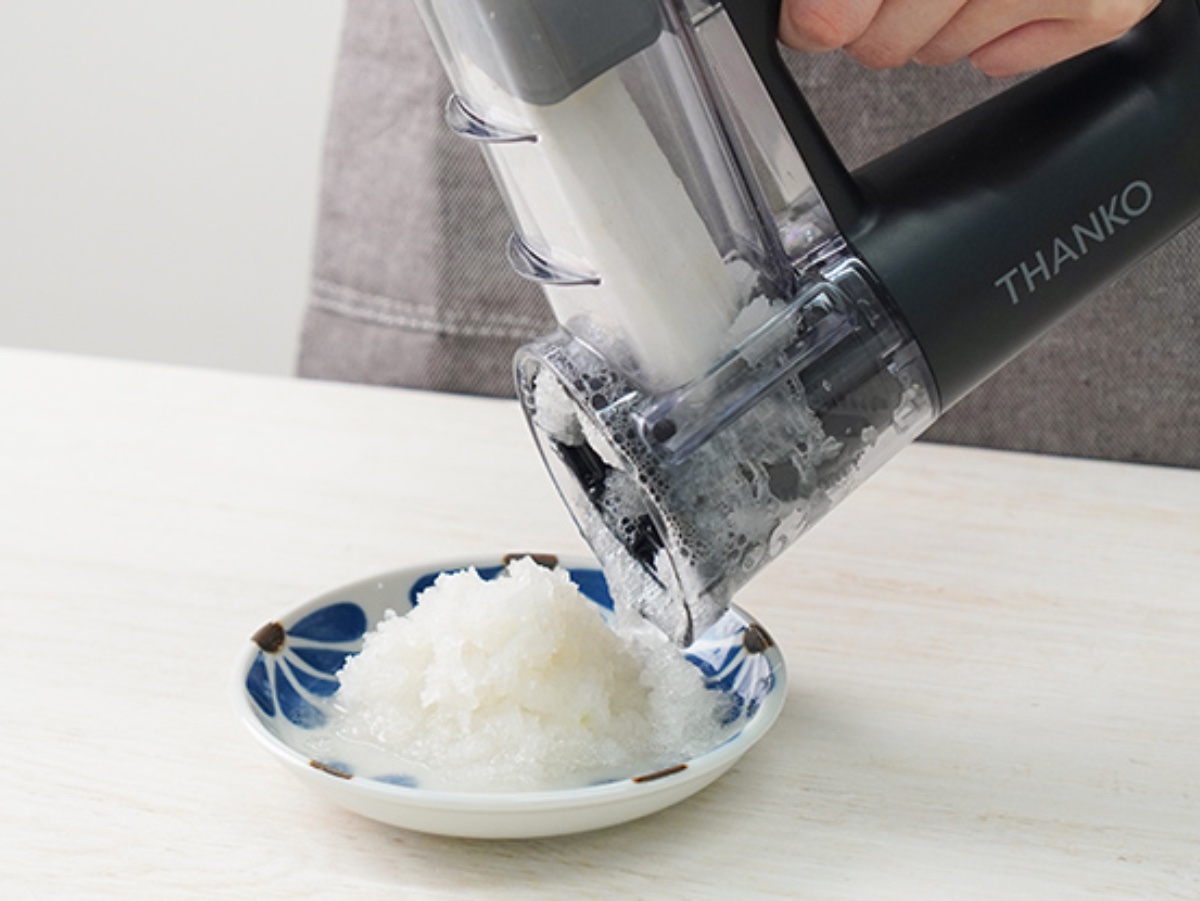 ふわふわの大根おろしも作れる