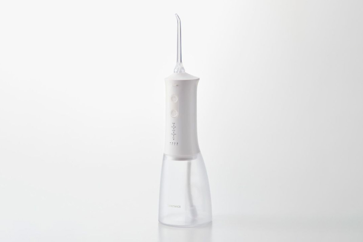 据え置きタイプの「HC-JF03」。画像はホワイト