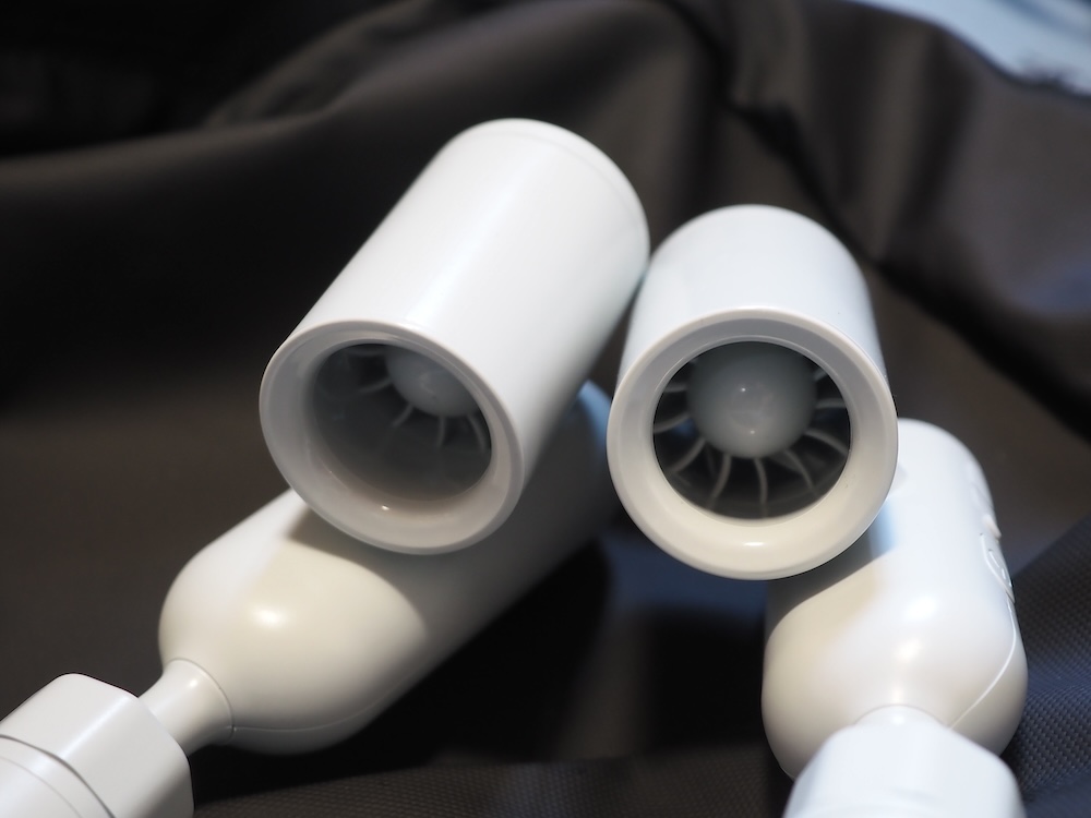 ファンの吹き出し口