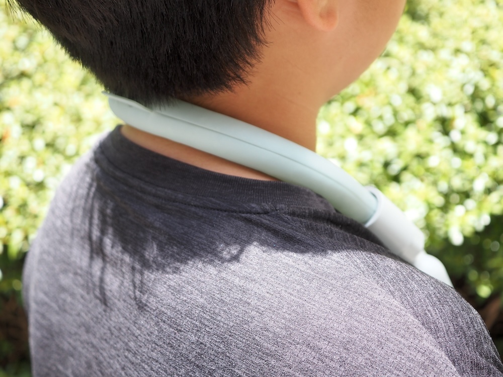 アイスリングで首のヒンヤリ感が持続