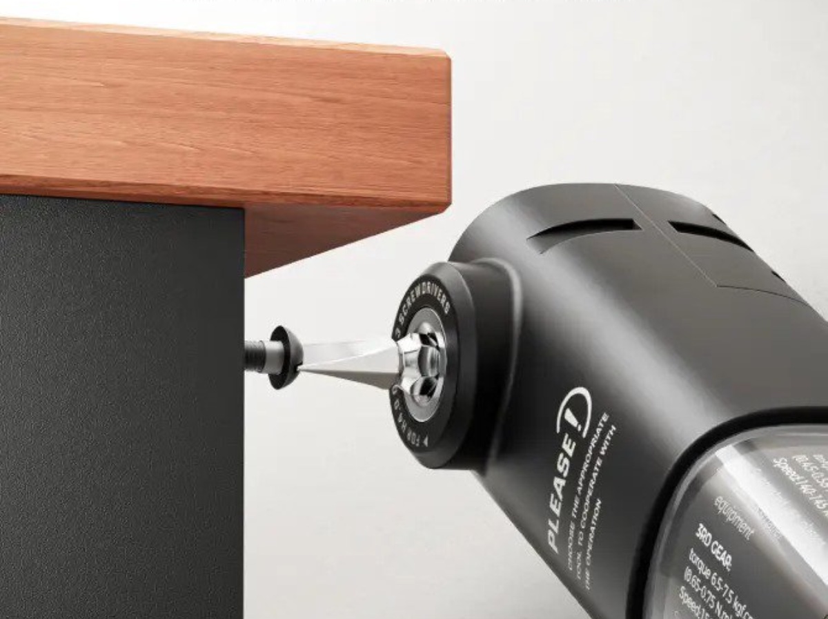 直角アダプター付きドライバーセット