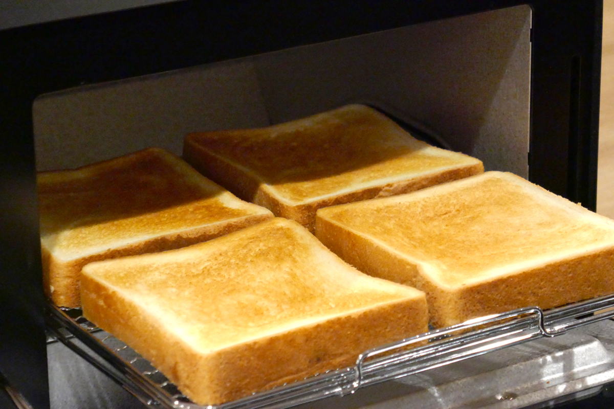 4枚焼きにサイズアップ