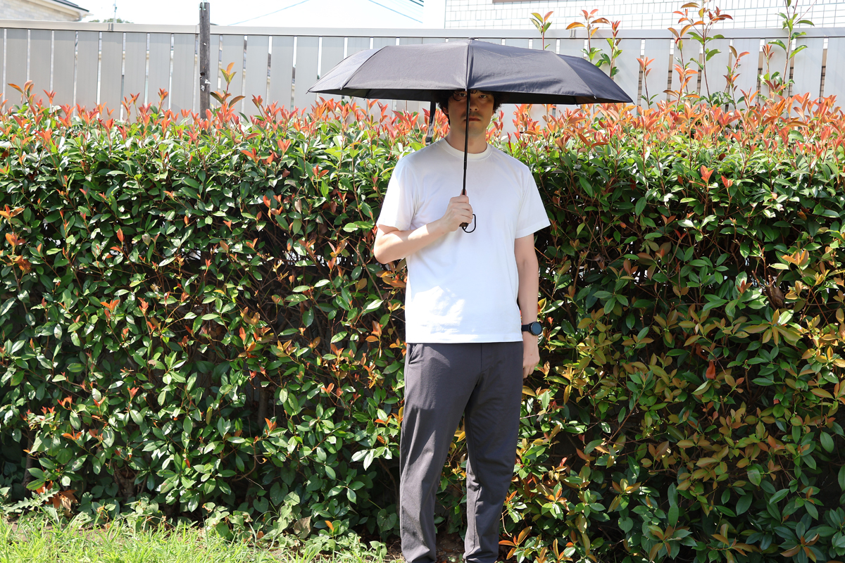 ユニクロの3,990円の日傘を使ってみました