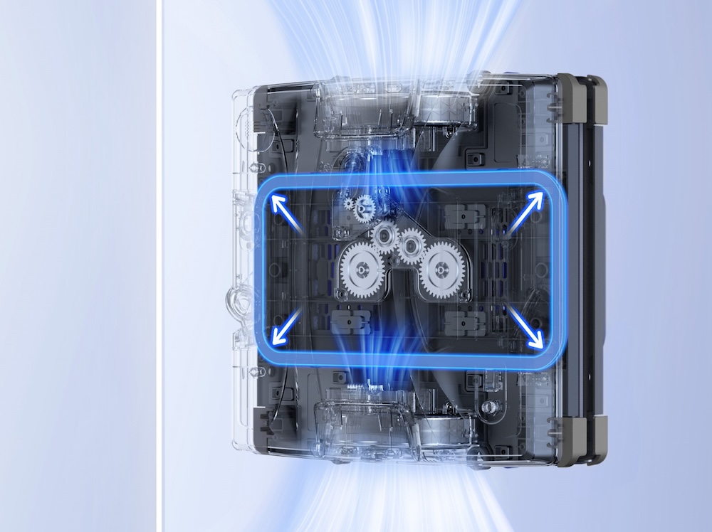 より高い吸引力で安定した清掃が可能