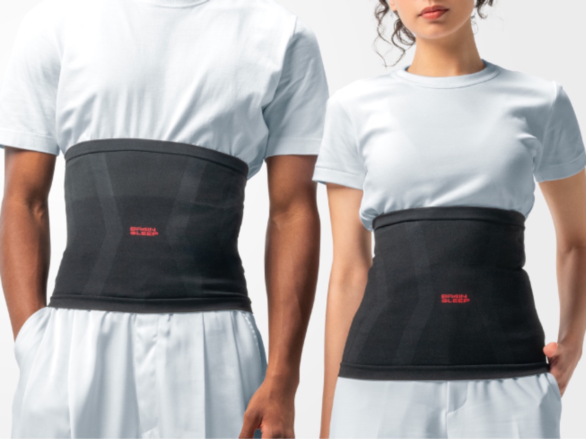 リカバリー素材の腹巻き