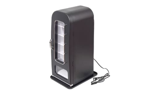 キ*)手動自販機2台 サンコー「マイ自販機」ボタン押すと冷たいドリンク出てくる