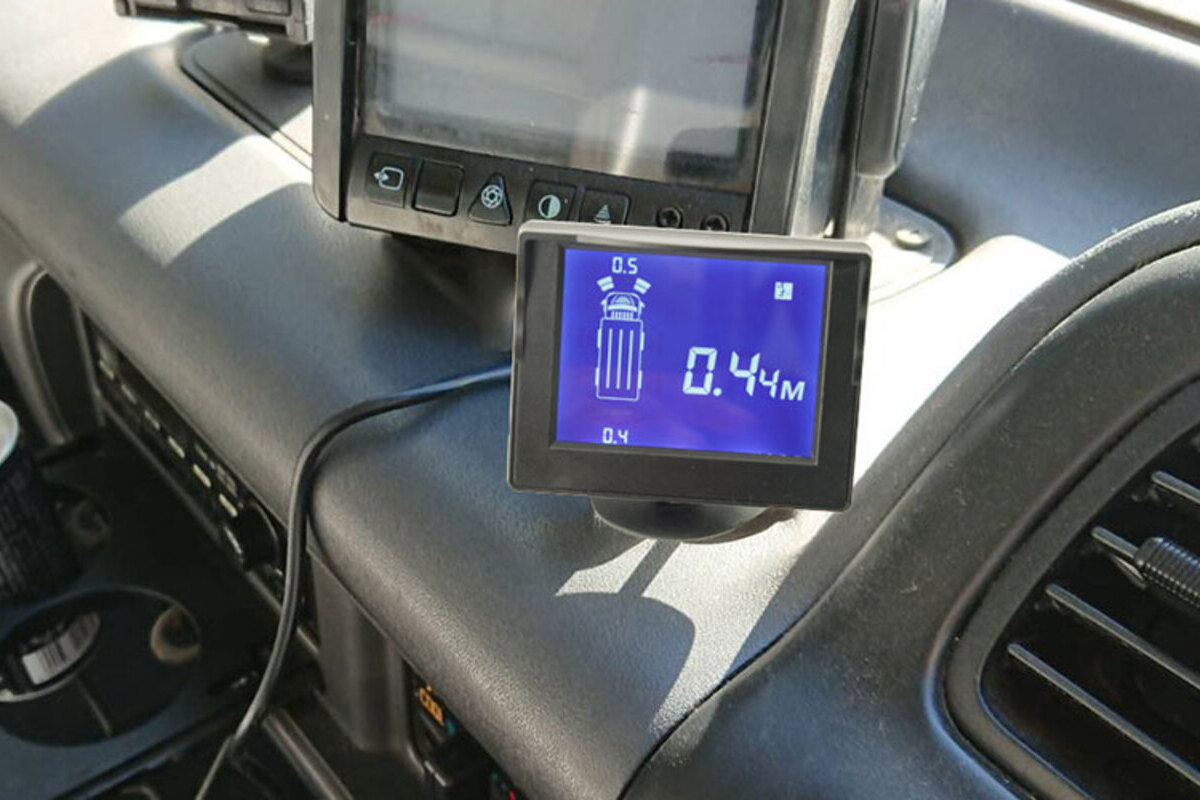 トラック&建機、フォークリフト用セーフティセンサー PARK25CBK