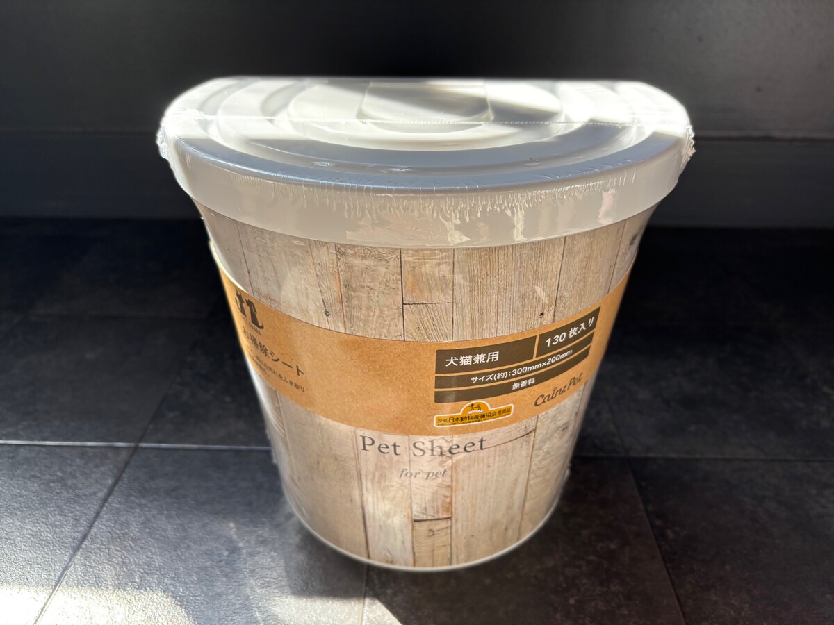 お掃除シート デザインバケツ 本体 130枚