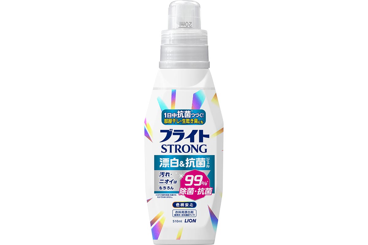 ライオンの「ブライトSTRONG 漂白&抗菌ジェル」