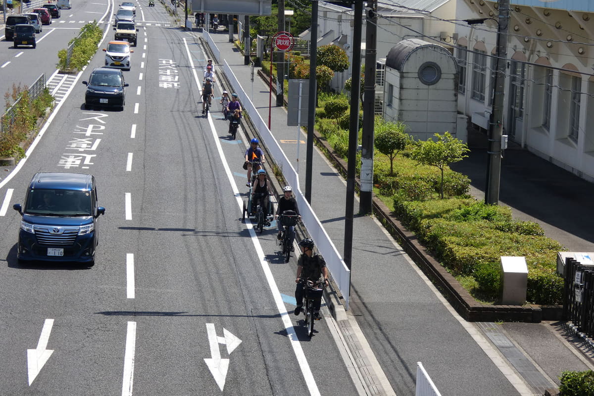 イベントなら専門知識のあるスタッフが丁寧に誘導してくれるため、自転車が久しぶりでも安心です