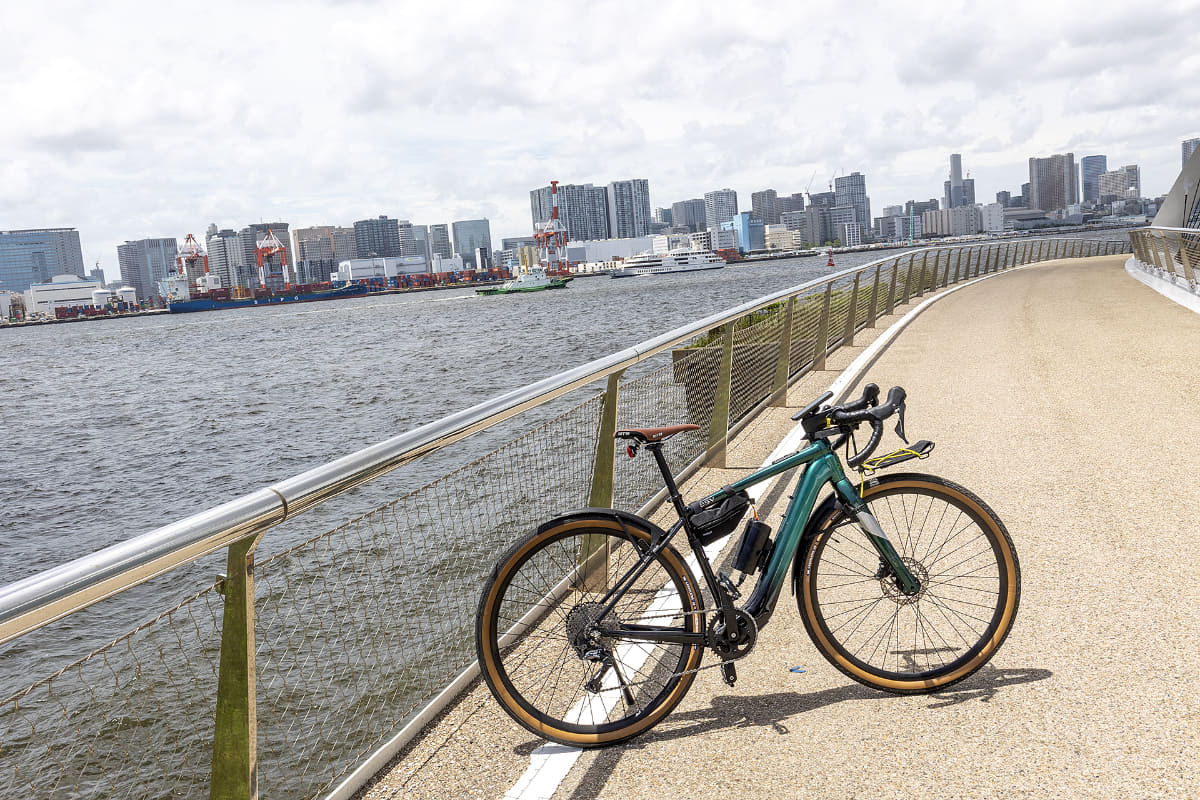 お台場、有明、若洲のエリアはポタリングするには絶好なルート