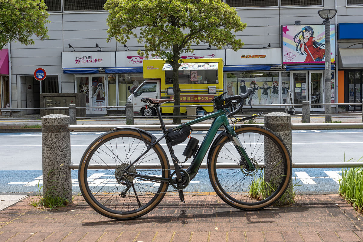 ここからは、途中で止まって、撮影した画像を載せていこう。e-bikeは走り出しがアシストの力により楽なので「止まる」ということに抵抗がない。だからあちこち寄ったり写真を撮ったりするライドには向いている
