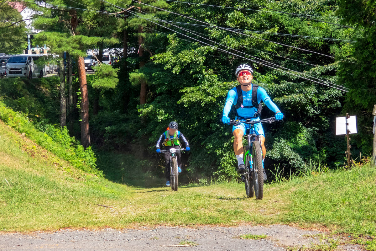 みなさん全力を振り絞ってのゴール