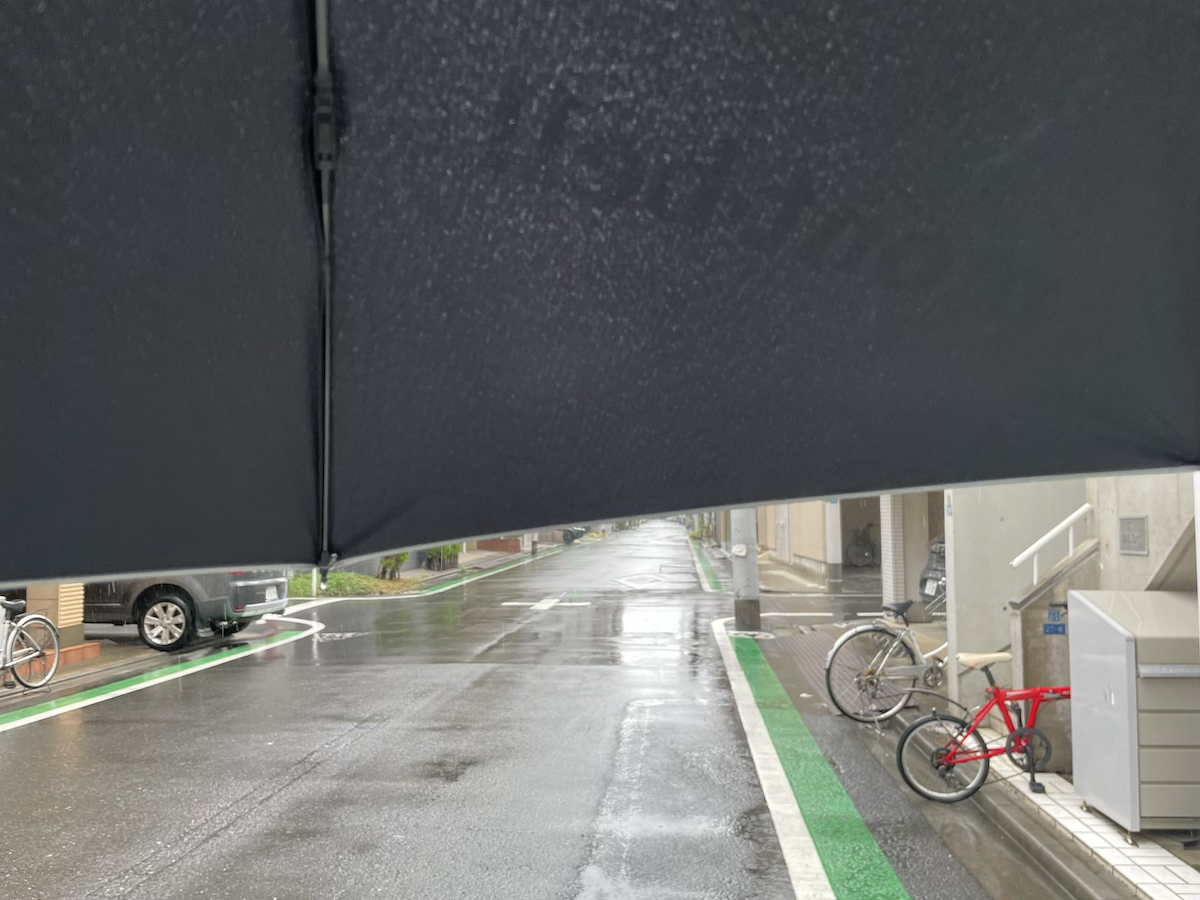 意外と雨傘としても役立っている