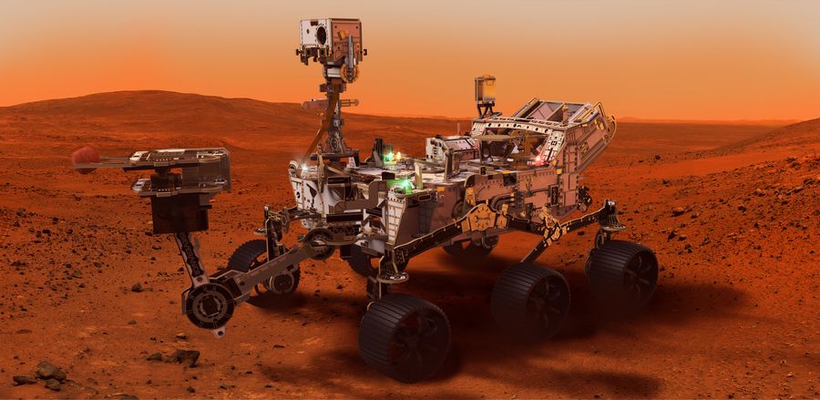 NASAの火星探査ミッションに投入された「Perseverance」をモデルにしている