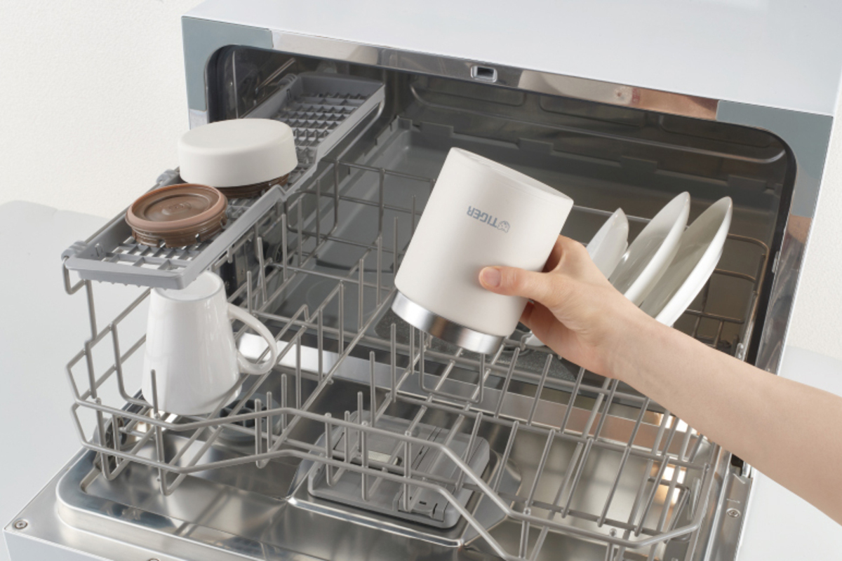 中せん・ふた・本体ともに食器洗い乾燥機に対応