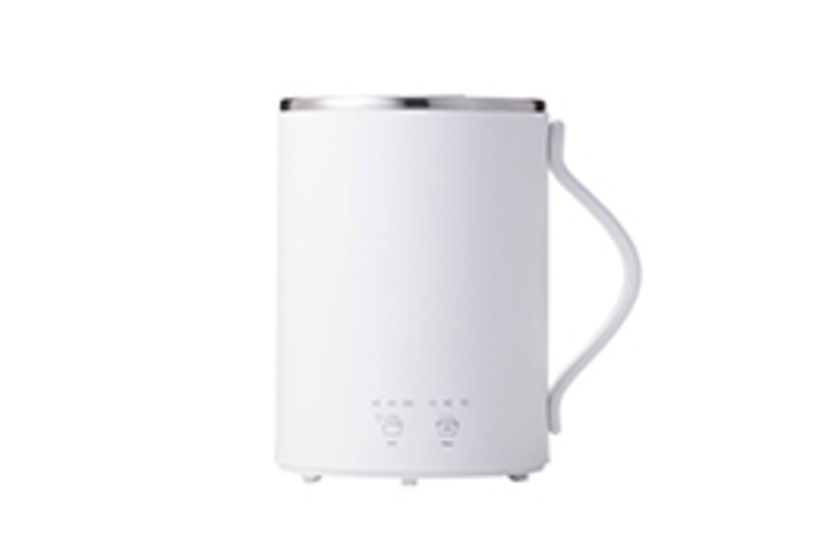 マグカップ型電気なべ Cook Mug TGM20A。画像のカラーはホワイト