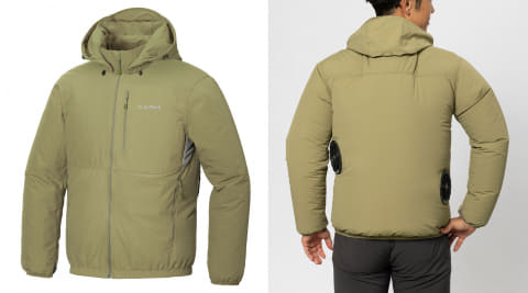 mont-bell ファンブロー パーカ バッテリー付き4点セット 空調服 モンベルのファン付きウェアが快適 炎天下でもラクだった必須アイテム